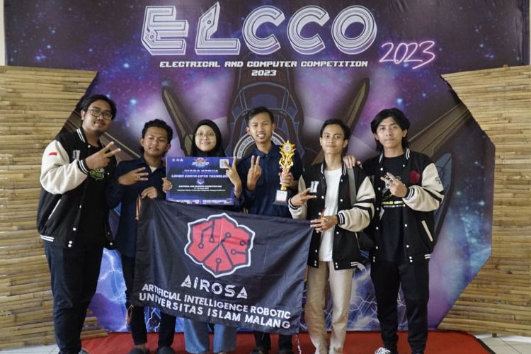 Mahasiswa Teknik Elektro Unisma Malang Raih Juara 2 Pada ELCCO 2023 di Universitas Udayana