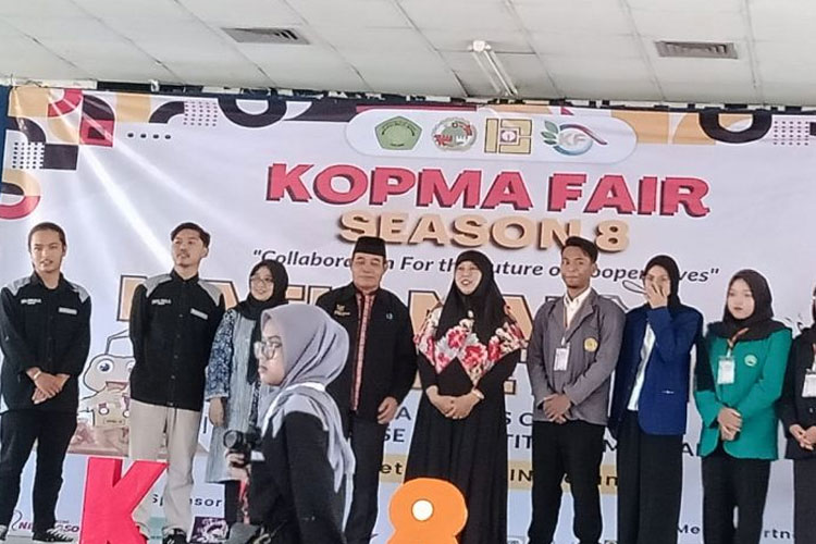 UKM Kopma Ilham Ramadhan Unisma Malang mengikuti Kopma Fair 2023. (FOTO: AJP TIMES Indonesia)