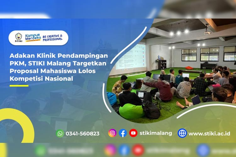 Adakan Klinik Pendampingan PKM, STIKI Malang Targetkan Proposal Mahasiswa Lolos Kompetisi Nasional