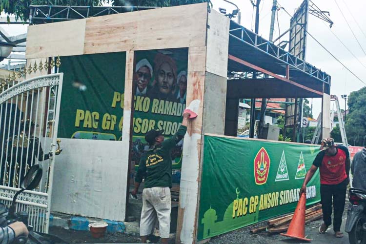 GP Ansor Sidoarjo Dirikan 33 Posko Ramadan