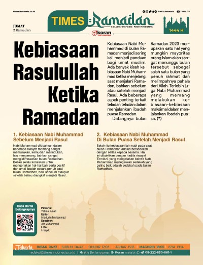 Edisi Jumat, 24 Maret 2023: E-Koran, Bacaan Positif Masyarakat 5.0