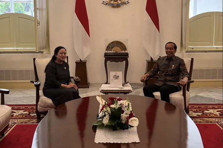 Ketua DPR Puan Maharani dan Presiden Jokowi. (FOTO: Dok DPR)