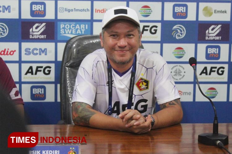 Presiden Klub Persik Kediri Gading Marten (FOTO: Yobby/TIMES Indonesia)
