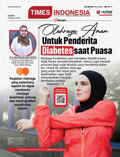 Edisi Sabtu, 25 Maret 2023: E-Koran, Bacaan Positif Masyarakat 5.0