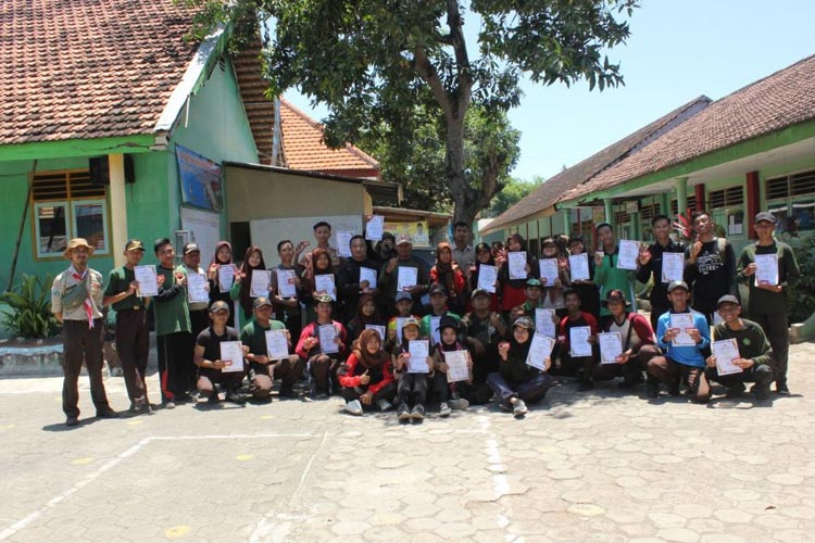 Terus Mengasah Diri, Racana Islam Unisma Malang Mengikuti Penempuhan Brivet Long March di Nguling, Pasuruan