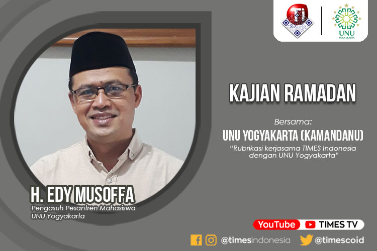H. Edy Musoffa, S.Ag. MHI, Pengasuh Pesantren Mahasiswa UNU Yogyakarta.