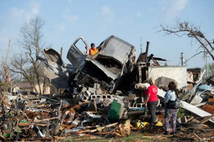 Tornado Menerjang Mississippi AS, 26 Meninggal Dunia