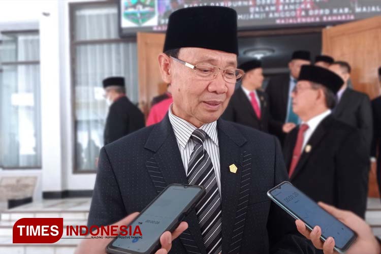 Bupati Majalengka, H Karna Sobahi. (FOTO: Jaja Sumarja/TIMES Indonesia)