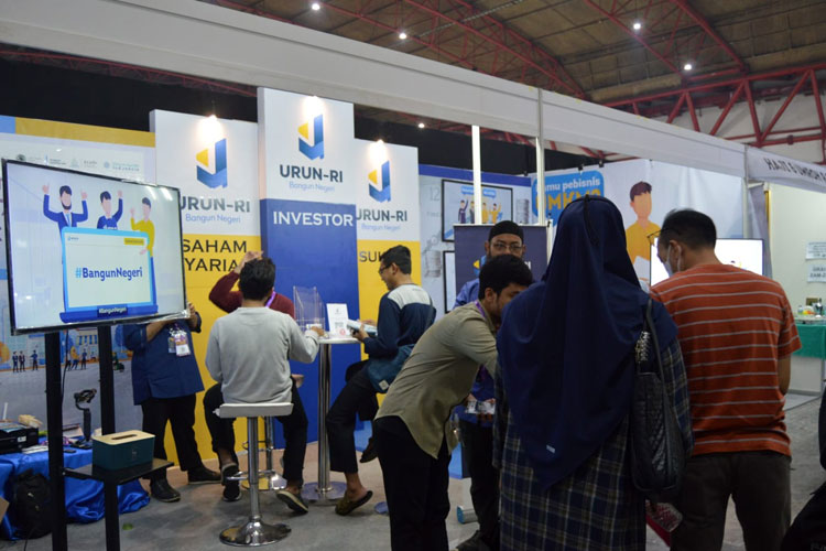 Soft Launching Urun-RI Platform Investasi Securities Crowdfunding Syariah di Muslim Life Fair JIExpo Kemayoran 2023