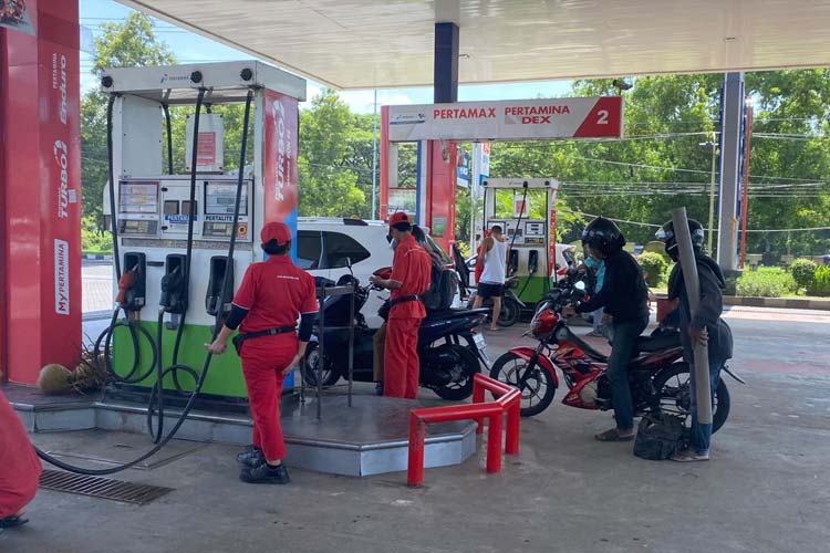 SPBU Pertamina. (Foto: Dok. TIMES Indonesia)