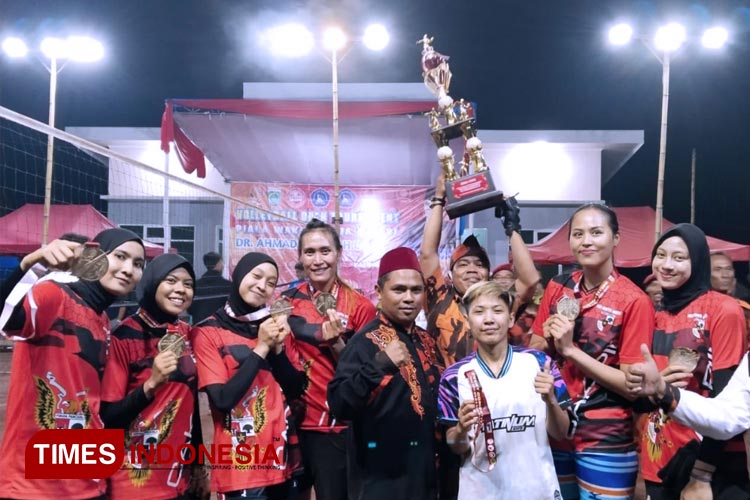 Srikandi Pemuda Pancasila Kabupaten Malang Juara Lagi di Turnamen Voli Antar Daerah