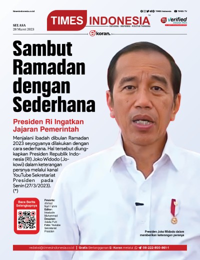 	Edisi Selasa, 28 Maret 2023: E-Koran, Bacaan Positif Masyarakat 5.0