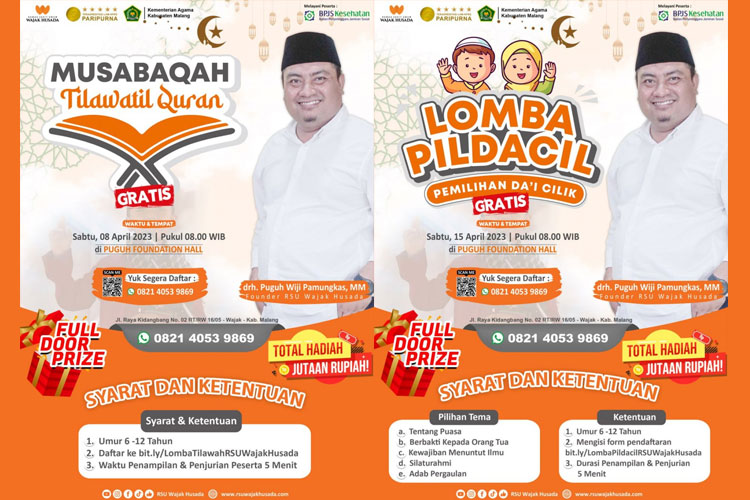 Semarak Ramadan, RSU Wajak Husada Malang Gelar Lomba Keislaman se- Malang Raya