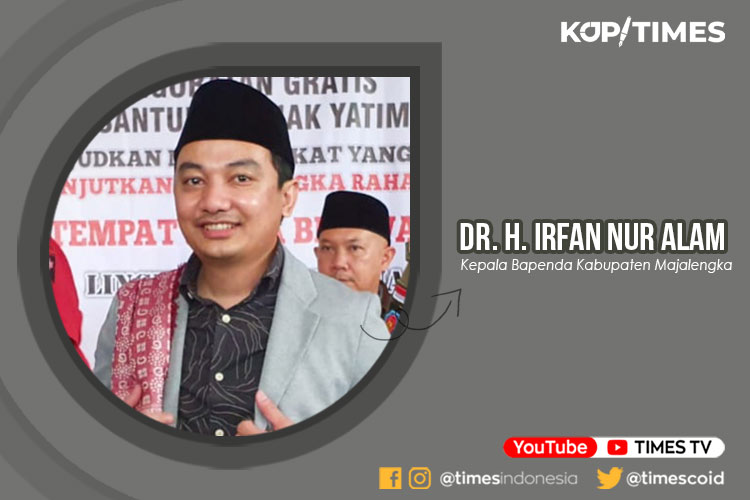 Dr. H. Irfan Nur Alam,SH,.MH, Kepala Bapenda Kabupaten Majalengka.