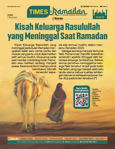	Edisi Rabu, 29 Maret 2023: E-Koran, Bacaan Positif Masyarakat 5.0