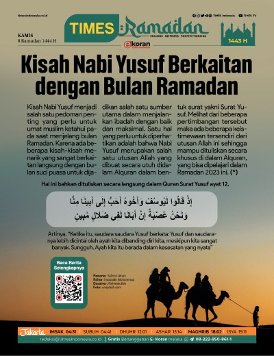 Edisi Kamis, 30 Maret 2023: E-Koran, Bacaan Positif Masyarakat 5.0