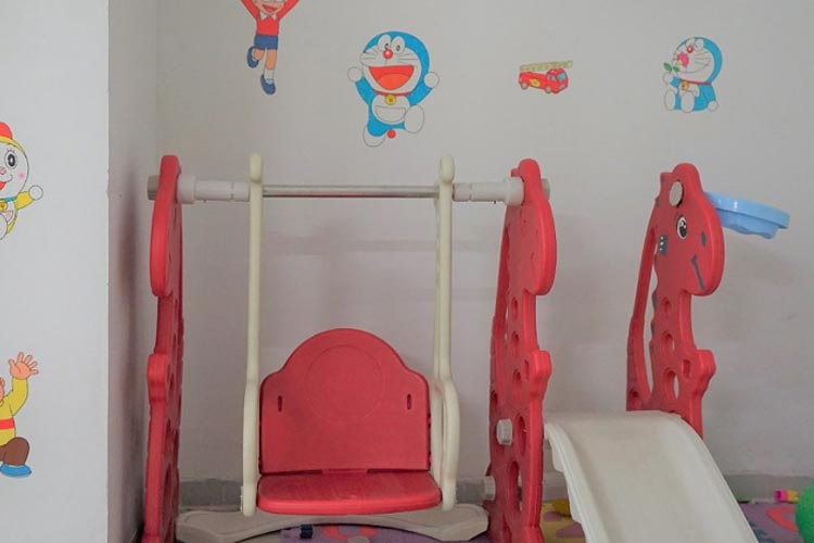 Ruang tempat bermain anak di RSUD Pandega Pangandaran. (Foto: RSUD Pandega)