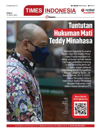 Edisi Jumat, 31 Maret 2023: E-Koran, Bacaan Positif Masyarakat 5.0