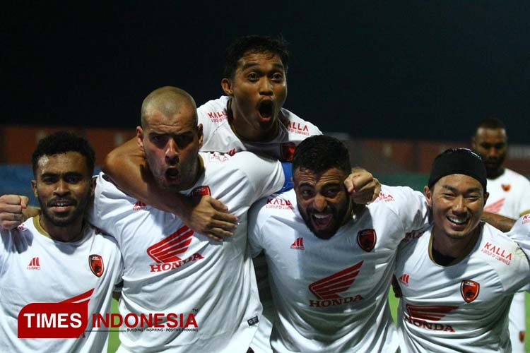 PSM Makassar mengunci juara BRI Liga 1 dipertandingan melawan Madura United dengan skor 3-1 di Stadion Gelora Madura Ratu Pamelingan, Pamekasan pada Jumat (31/3/2023). Foto: Tria Adha/TIMES Indonesia