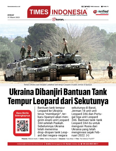 	Edisi Jumat, 31 Maret 2023: E-Koran, Bacaan Positif Masyarakat 5.0