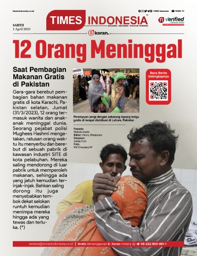 Edisi Sabtu, 1 April 2023: E-Koran, Bacaan Positif Masyarakat 5.0