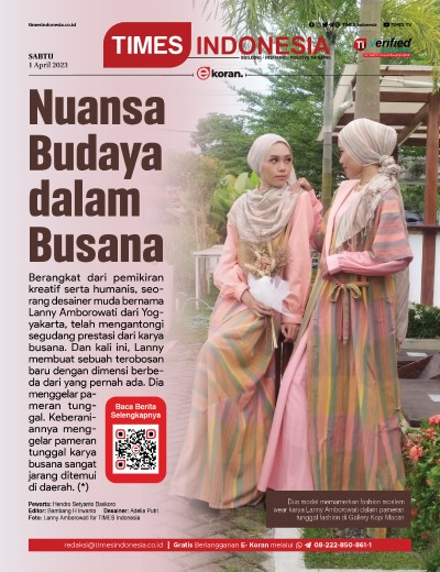Edisi Sabtu, 1 April 2023: E-Koran, Bacaan Positif Masyarakat 5.0