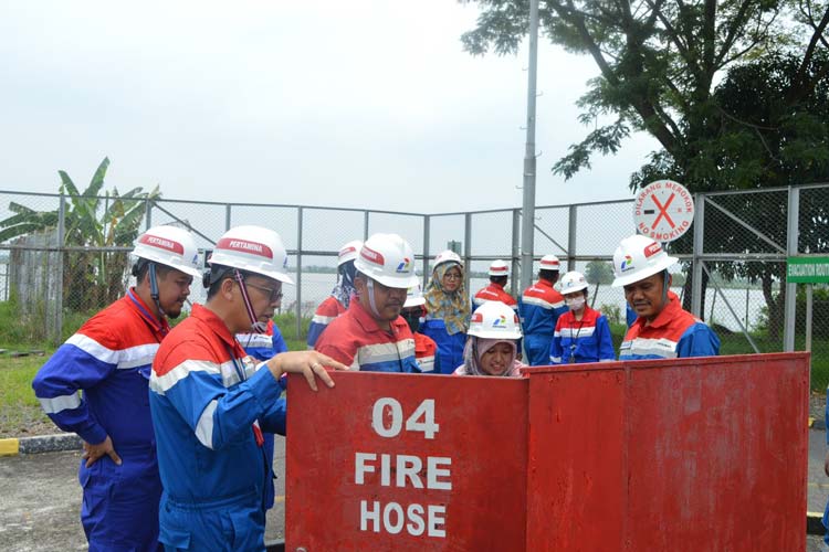 Safari Ramadan, Pertagas Lakukan Management Walkthrough di Sidoarjo dan Berbagi Bersama Anak Yatim