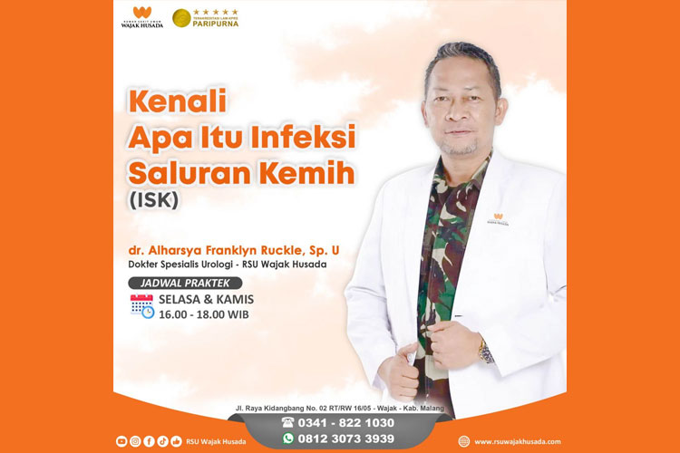 Mengenal Infeksi Saluran Kemih Bersama RSU Wajak Husada Malang