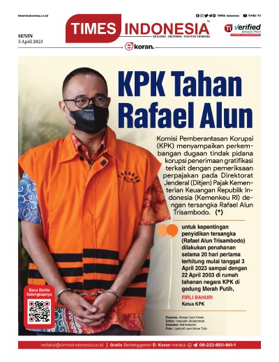 Edisi Senin, 3 April 2023: E-Koran, Bacaan Positif Masyarakat 5.0