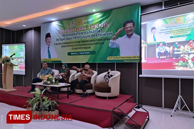 Tingkatkan Kesejahteraan Peternak, Polbangtan Malang-DPR RI Gelar Bimtek di Madiun