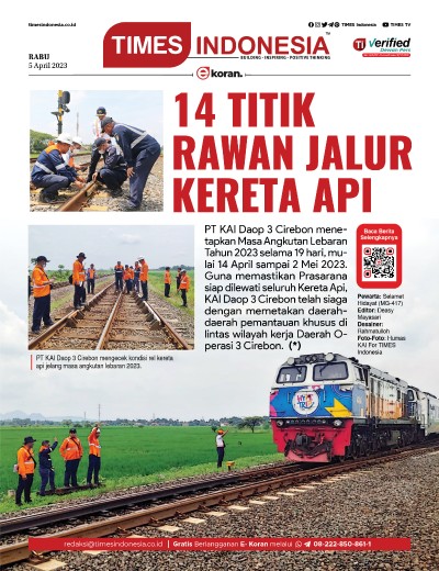 Edisi Rabu, 5 April 2023: E-Koran, Bacaan Positif Masyarakat 5.0