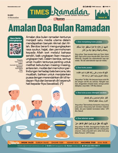 Edisi Rabu, 5 April 2023: E-Koran, Bacaan Positif Masyarakat 5.0