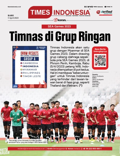 Edisi Rabu, 5 April 2023: E-Koran, Bacaan Positif Masyarakat 5.0