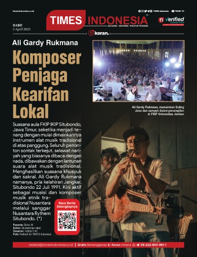 Edisi Rabu, 5 April 2023: E-Koran, Bacaan Positif Masyarakat 5.0