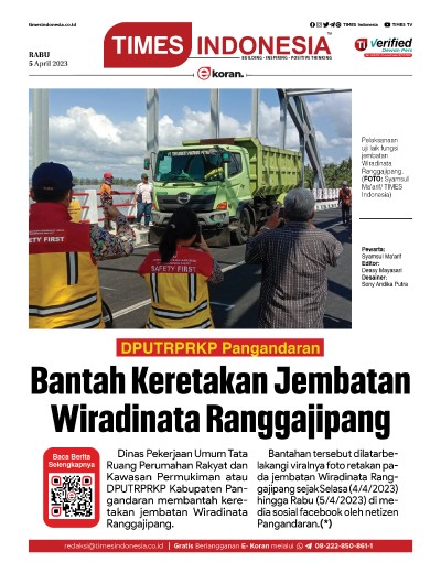 Edisi Rabu, 5 April 2023: E-Koran, Bacaan Positif Masyarakat 5.0