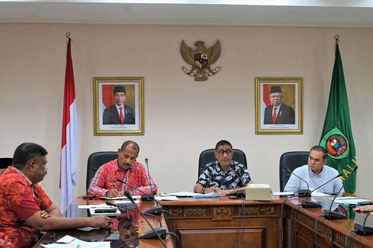 Jelang Idul Fitri 1444 H, Gubernur MI Instruksikan TPID Sukseskan Gerakan Peduli Maluku