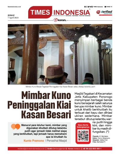 Edisi Jumat, 7 April 2023: E-Koran, Bacaan Positif Masyarakat 5.0