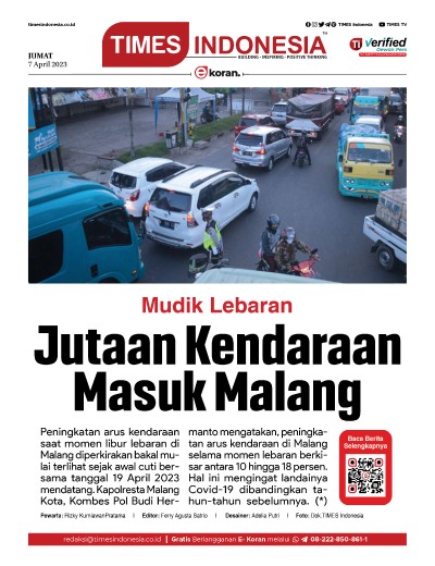 Edisi Jumat, 7 April 2023: E-Koran, Bacaan Positif Masyarakat 5.0