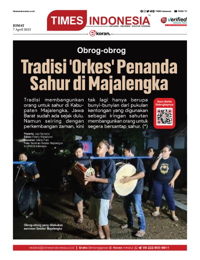 Edisi Jumat, 7 April 2023: E-Koran, Bacaan Positif Masyarakat 5.0