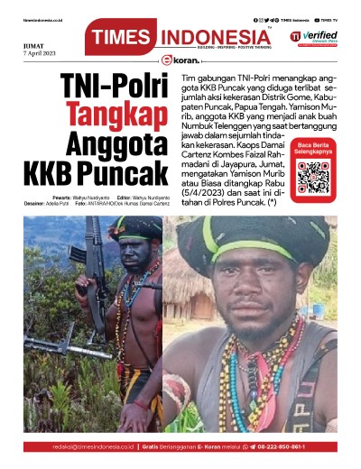 Edisi Jumat, 7 April 2023: E-Koran, Bacaan Positif Masyarakat 5.0