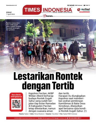 Edisi Jumat, 7 April 2023: E-Koran, Bacaan Positif Masyarakat 5.0