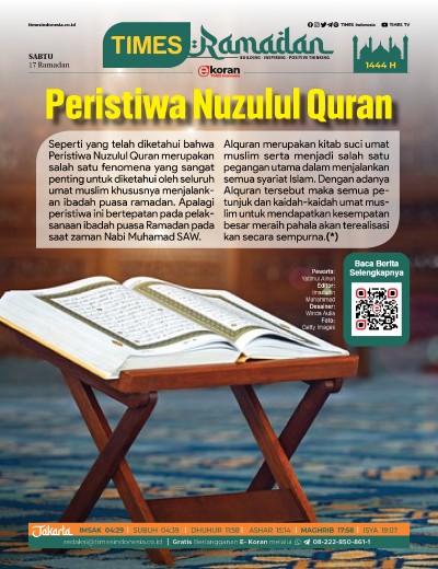 Edisi Sabtu, 8 April 2023: E-Koran, Bacaan Positif Masyarakat 5.0