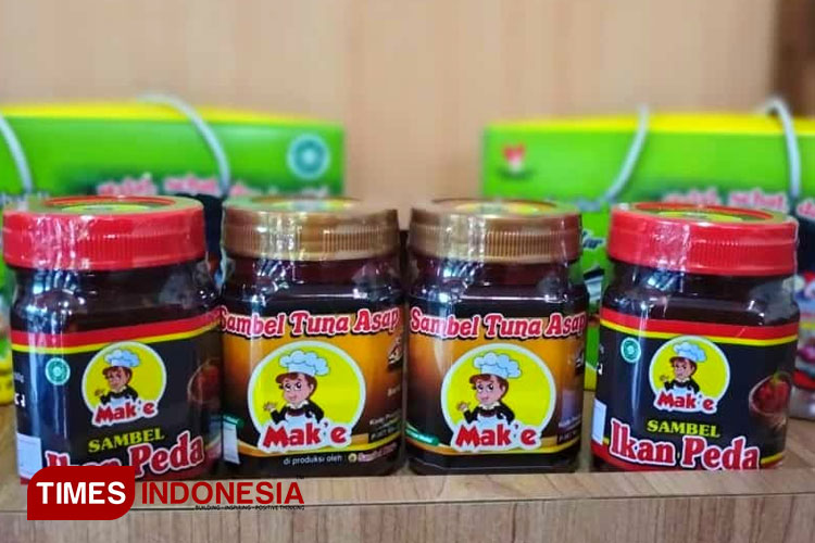 Jelang Lebaran, Produk Sambal Mak'e Asal Kabupaten Blitar Laris Manis Diserbu Pembeli