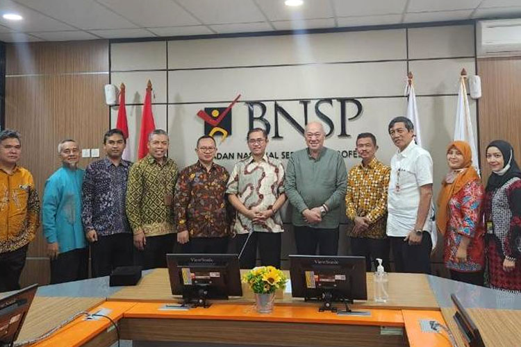 Audiensi Kemenag RI ke BNSP ( FOTO: Kemenag RI for TIMES Indonesia)