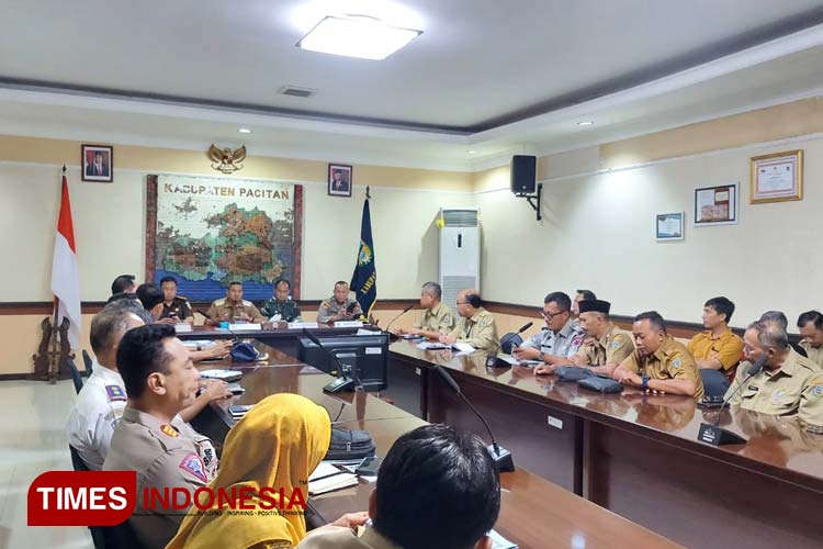 Arahan Bupati Pacitan dalam Rakor Mudik dan Libur Lebaran