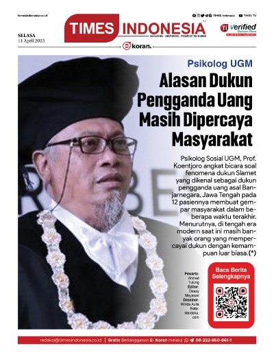 Edisi Selasa, 11 April 2023: E-Koran, Bacaan Positif Masyarakat 5.0