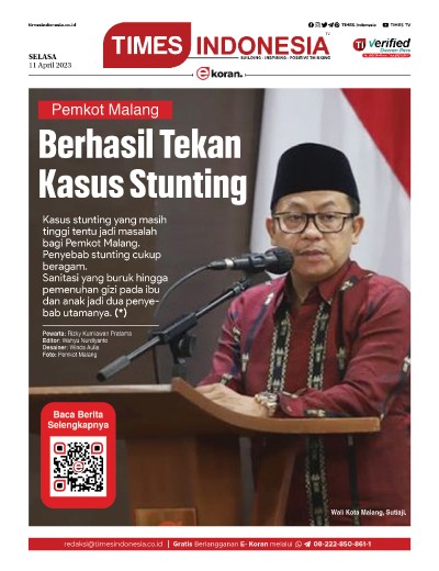 Edisi Selasa, 11 April 2023: E-Koran, Bacaan Positif Masyarakat 5.0