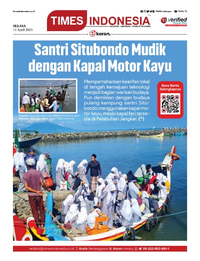 Edisi Selasa, 11 April 2023: E-Koran, Bacaan Positif Masyarakat 5.0