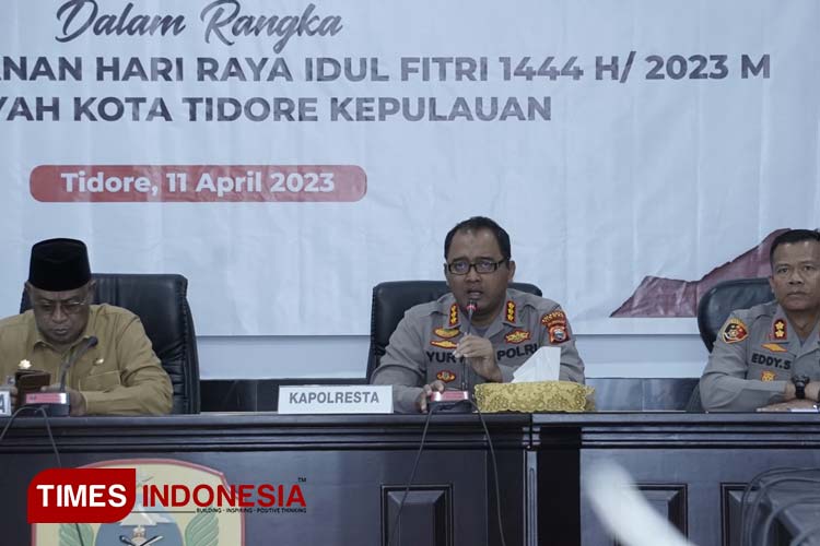 Pemkot Tidore dan Forkopimda Bahas Persiapan Lebaran 2023