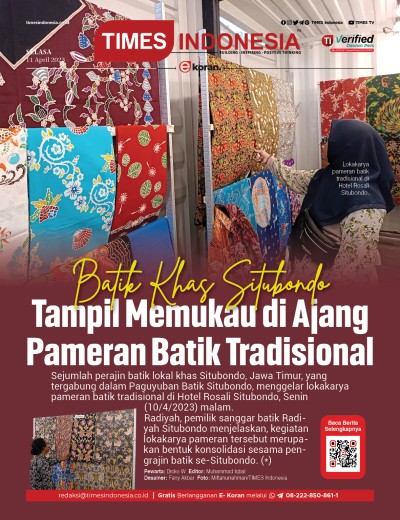 Edisi Selasa, 11 April 2023: E-Koran, Bacaan Positif Masyarakat 5.0
